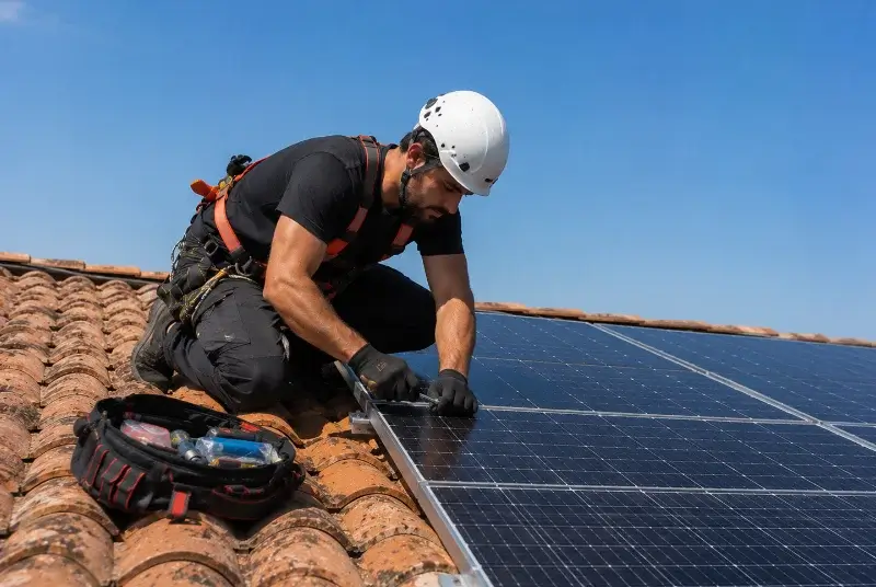 Maintenance et monitoring de panneaux solaires à Roquebrune-sur-Argens