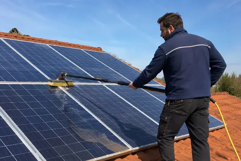 Nettoyage et entretien de panneaux solaires à Roquebrune-sur-Argens