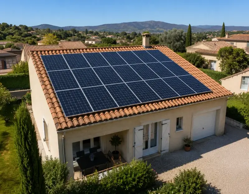 Prime à l'autoconsommation panneaux solaires Roquebrune-sur-Argens — aide financière de l'État